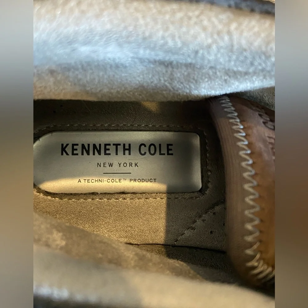 Kenneth Cole Reaction Chukka Boots/Shoes Men’s Grey Techno Suede Size 9